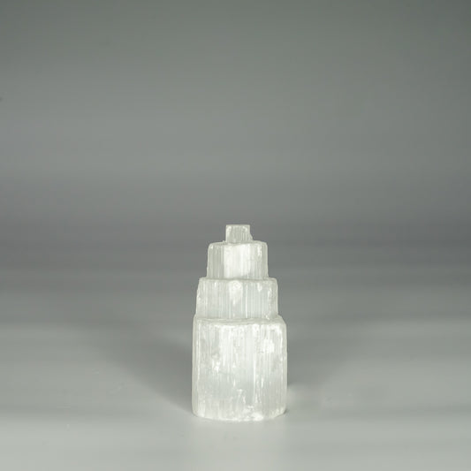 Selenite towers 5 cm - Case of 5