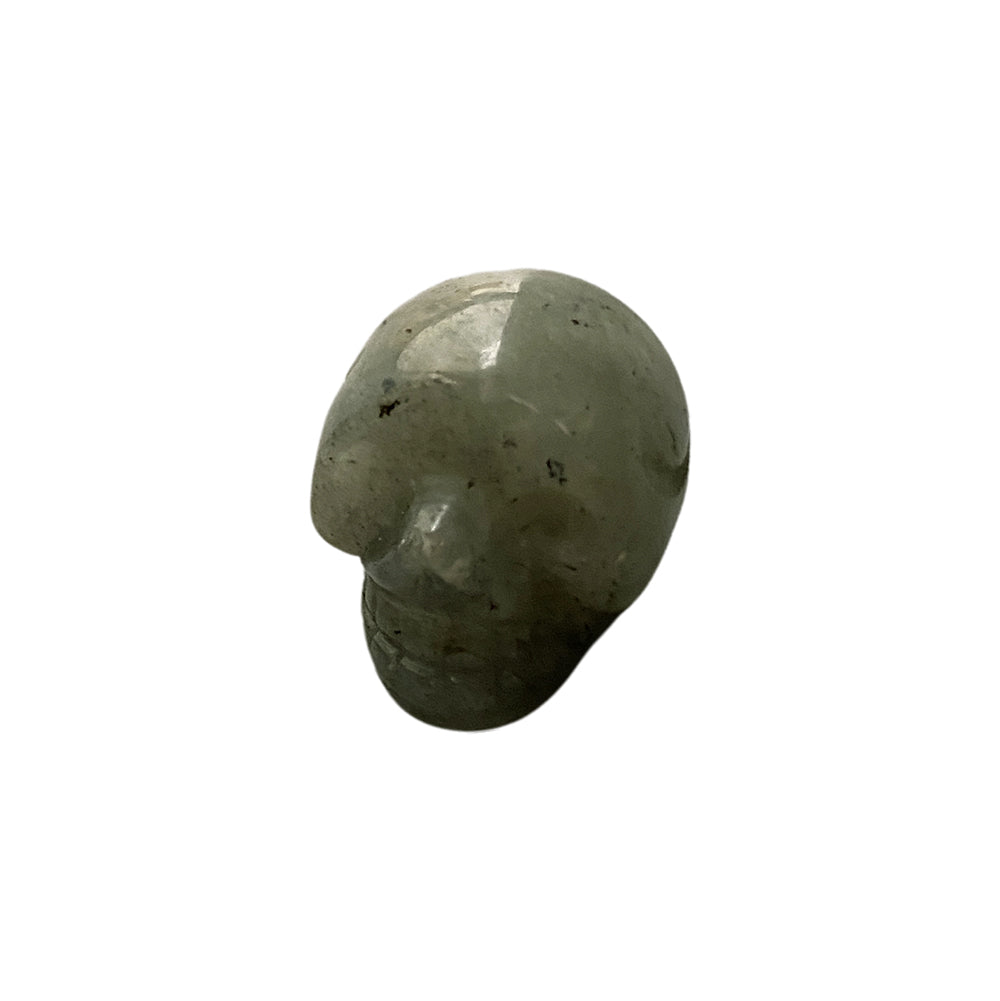 Green Aventurine Skull Head 2cm - Case of 3
