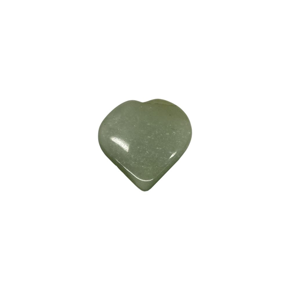 Green Aventurine Small Crystal Heart, 2-3cm - Case of 3