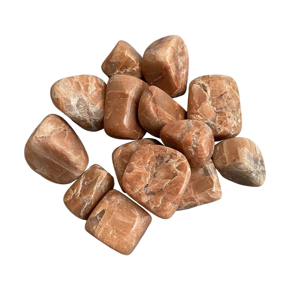 Multi Moonstone Tumbled Crystals 250g - Case of 2